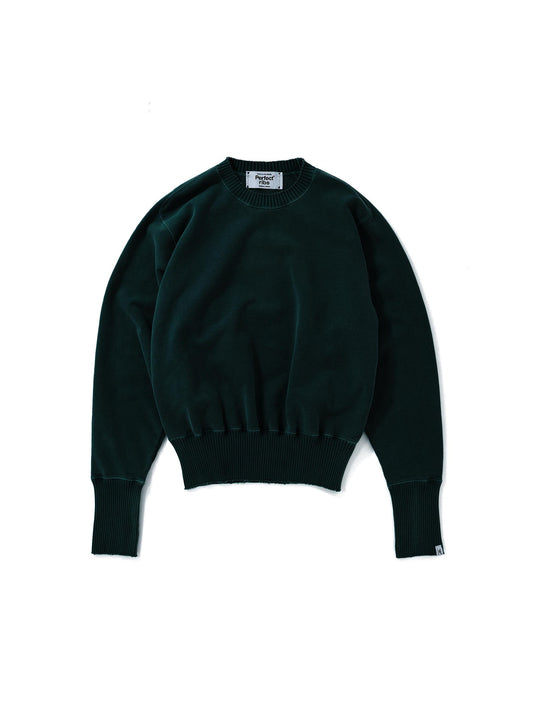 Crew Neck Sweat Shirts / Charcoal Green(クルーネック スウェット/チャコールグリーン)