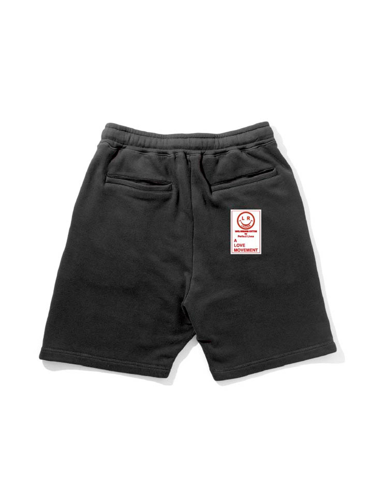 【Perfect ribs®︎ ×A LOVE MOVEMENT×LEADER】Sweat Short Pants / Vintage Black(スウェットショートパンツ/ビンテージブラックー)