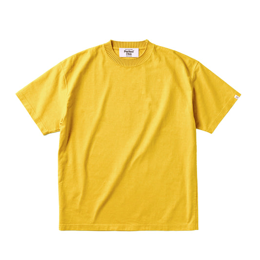 Basic Short Sleeve T Shirts /Vintage Yellow (ベーシック ショートスリーブ ティーシャツ/ヴィンテージイエロー)