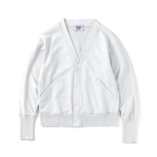 Basic Sweat Cardigan / Cloud White(ベーシック スウェット カーディガン/クラウドホワイト)