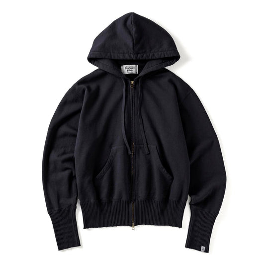 Basic Zip Hoodie / Black(ベーシック ジップフーディー/ブラック)