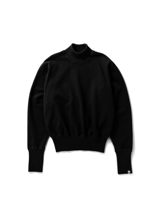 Turtle Neck Sweat Shirts / Black(タートルネック スウェット/ブラック)