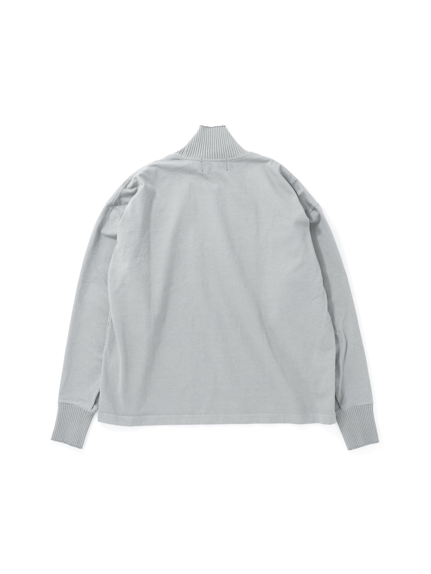 Hi-Neck T Shirt / Grey (ハイネックティーシャツ/グレー)