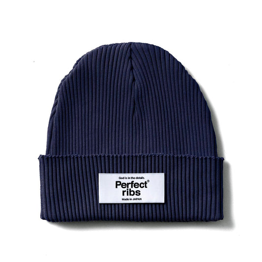 Rib Beanie Cap / Navy Purple(リブ ビーニー キャップ/ネイビーパープル)