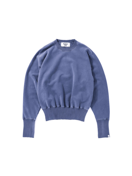 Crew Neck Sweat Shirts / Fade Navy(クルーネック スウェット/フェードネイビー)