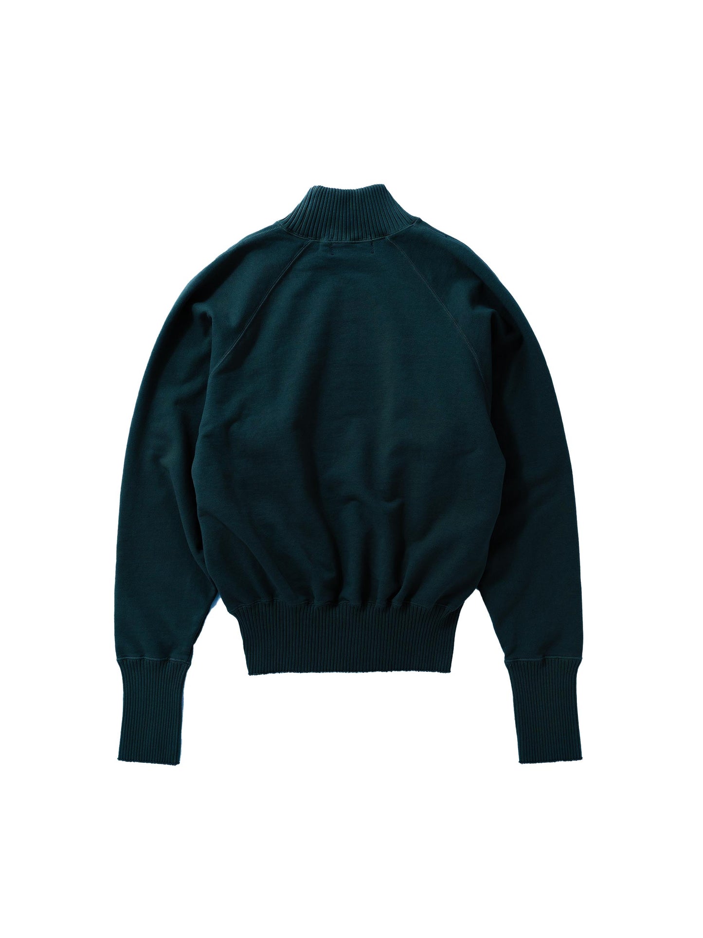 Turtle Neck Sweat Shirts / Charcoal Green(タートルネック スウェット/チャコールグリーン)