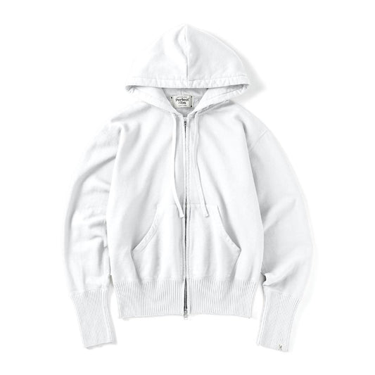 Basic Zip Hoodie / Cloud White(ベーシック ジップフーディー/クラウドホワイト)