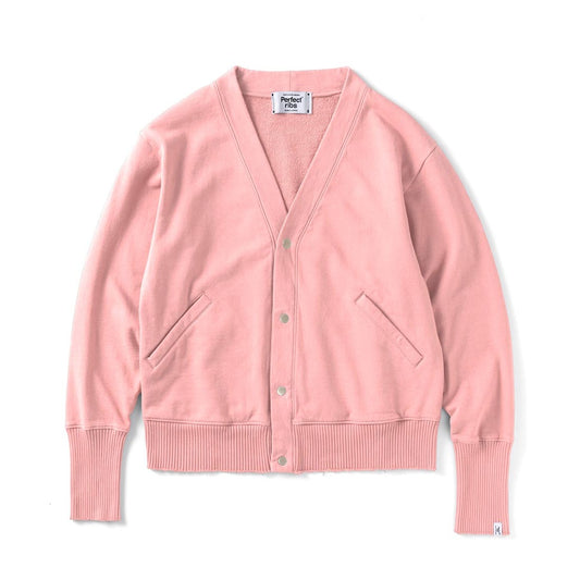 Basic Sweat Cardigan / Pink(ベーシック スウェット カーディガン/ピンク)