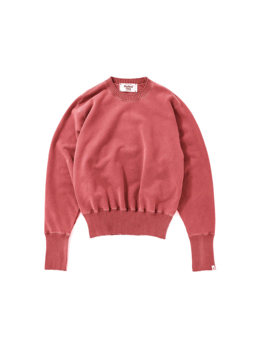 Crew Neck Sweat Shirts / Fade Red(クルーネック スウェット/フェードレッド)