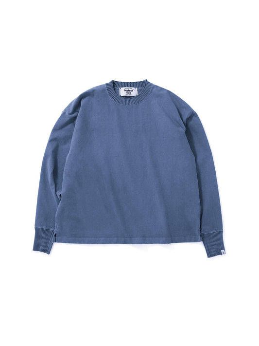 Long Sleeve T Shirts / Fade Navy(ロングスリーブ ティーシャツ/フェードネイビー)