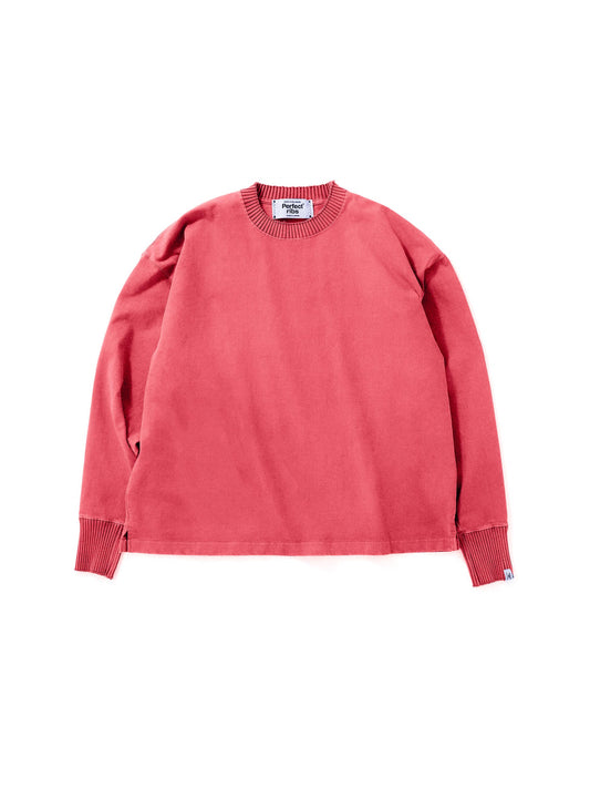 Long Sleeve T Shirts / Fade Red(ロングスリーブ ティーシャツ/フェードレッド)