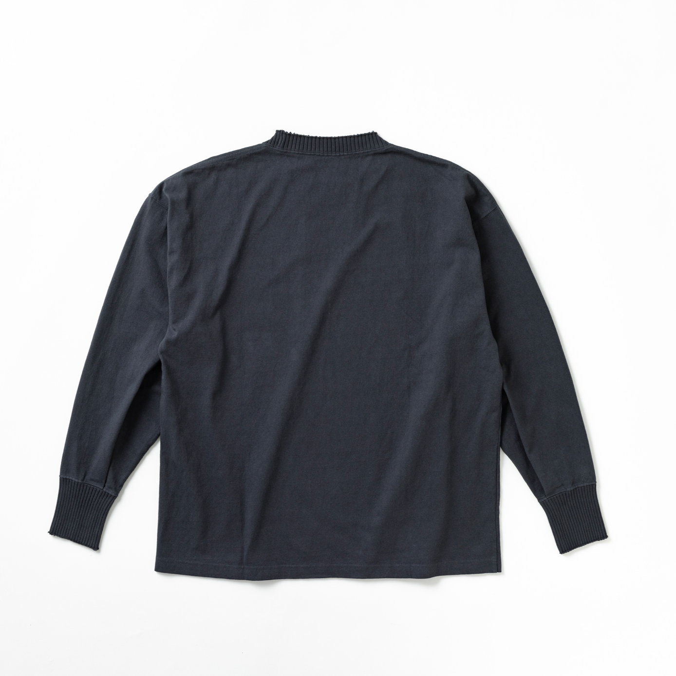 Side Slit Long Sleeve T Shirts / Vintage Black(サイドスリット ロングスリーブ ティーシャツ/ヴィンテージブラック)