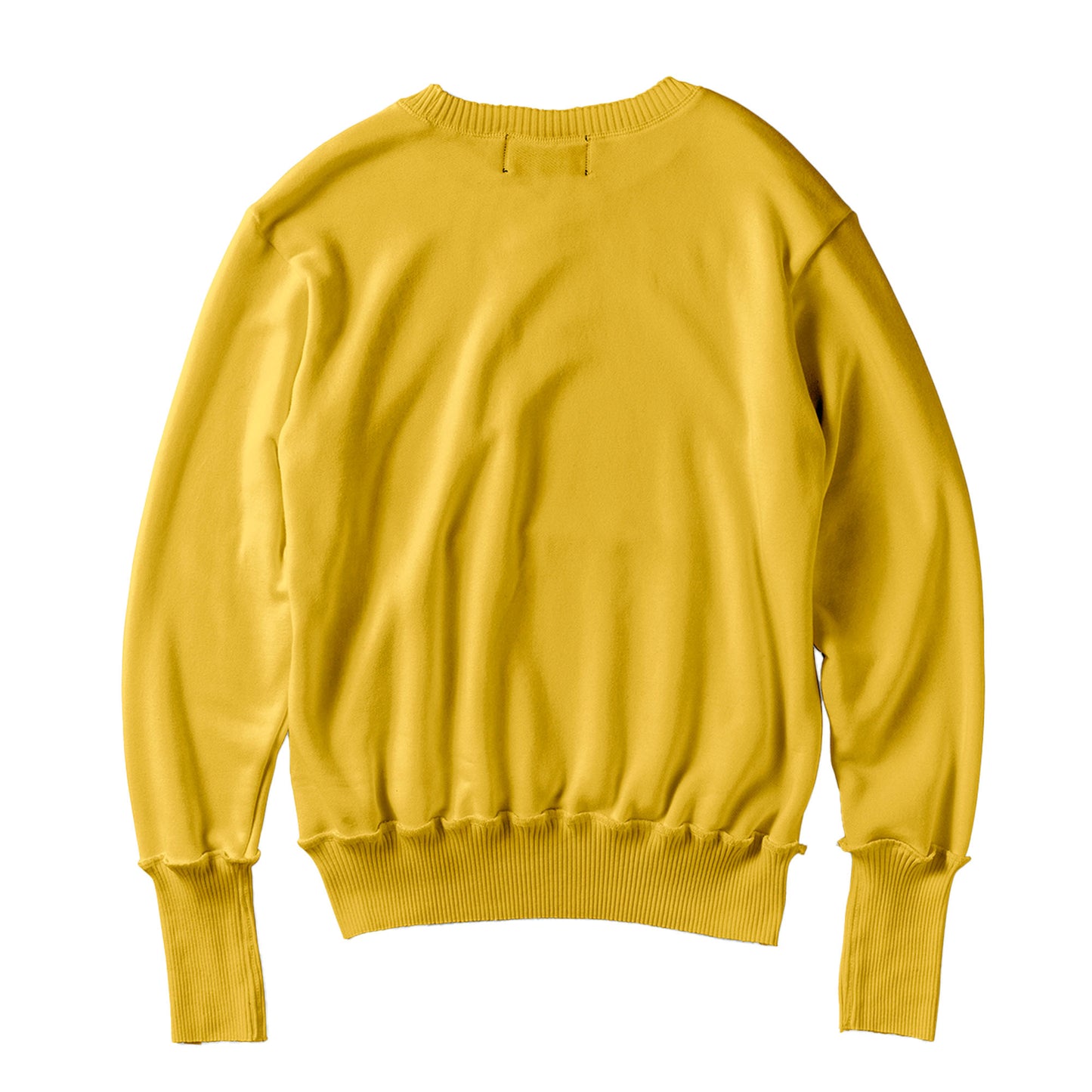 Pocket Crew Neck Sweat Shirts / Vintage Yellow(ポケット クルーネック スウェットシャツ/ヴィンテージイエロー)