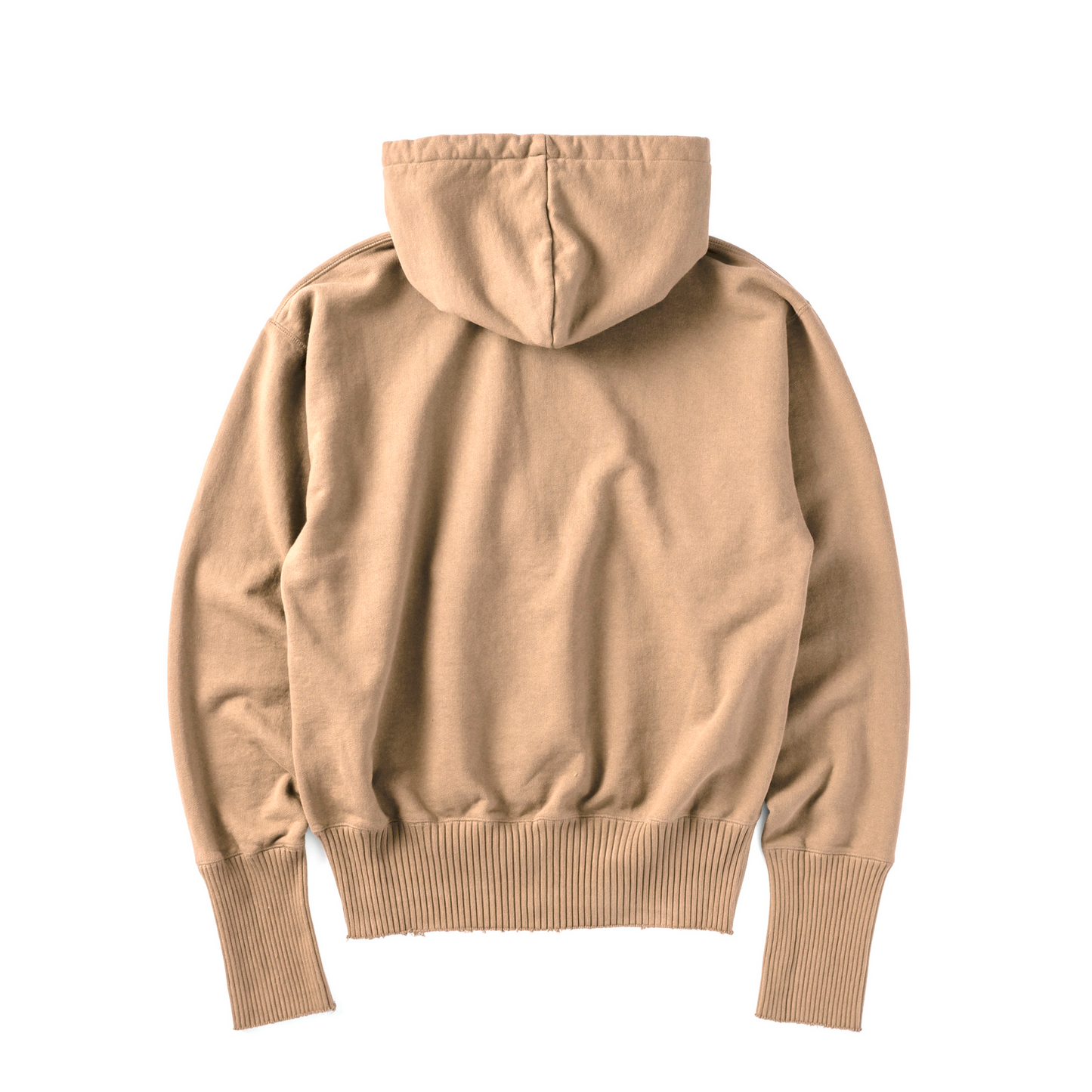 Basic Zip Hoodie / Light Brown(ベーシック ジップフーディー/ライトブラウン)