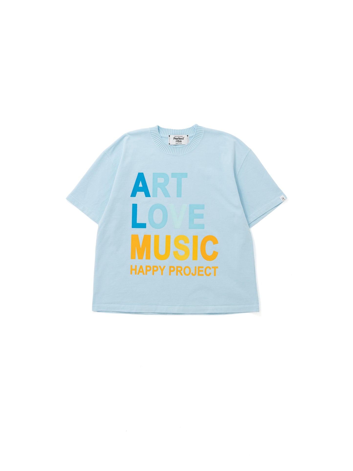 【Perfect ribs®︎×A LOVE MOVEMENT】ART LOVE MUSIC / Short Sleeve T Shirts / Sax(ショートスリーブティーシャツ/サックス)