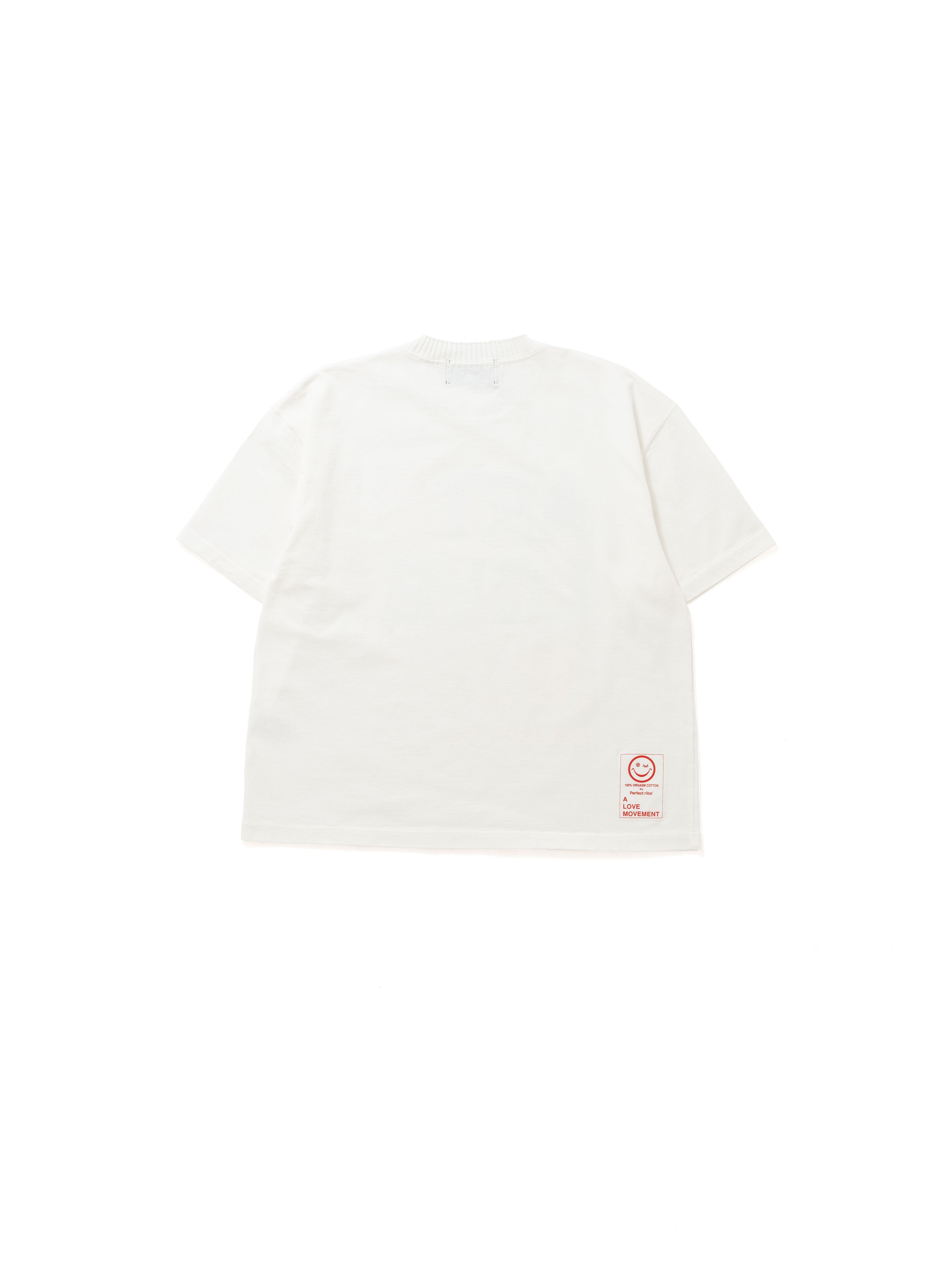 Perfect ribs®︎×A LOVE MOVEMENT】ART LOVE MUSIC / Basic Short Sleeve T