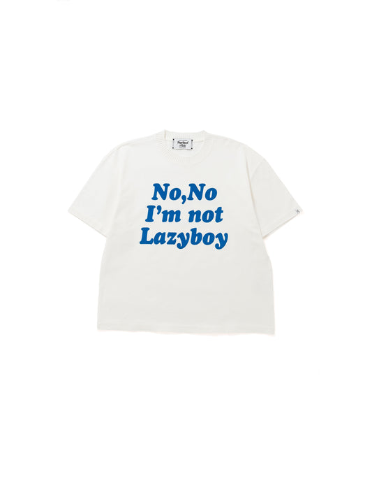 【Perfect ribs®︎×A LOVE MOVEMENT】No,No / Basic Short Sleeve T Shirts / White(ベーシックショートスリーブティーシャツ/ホワイト)