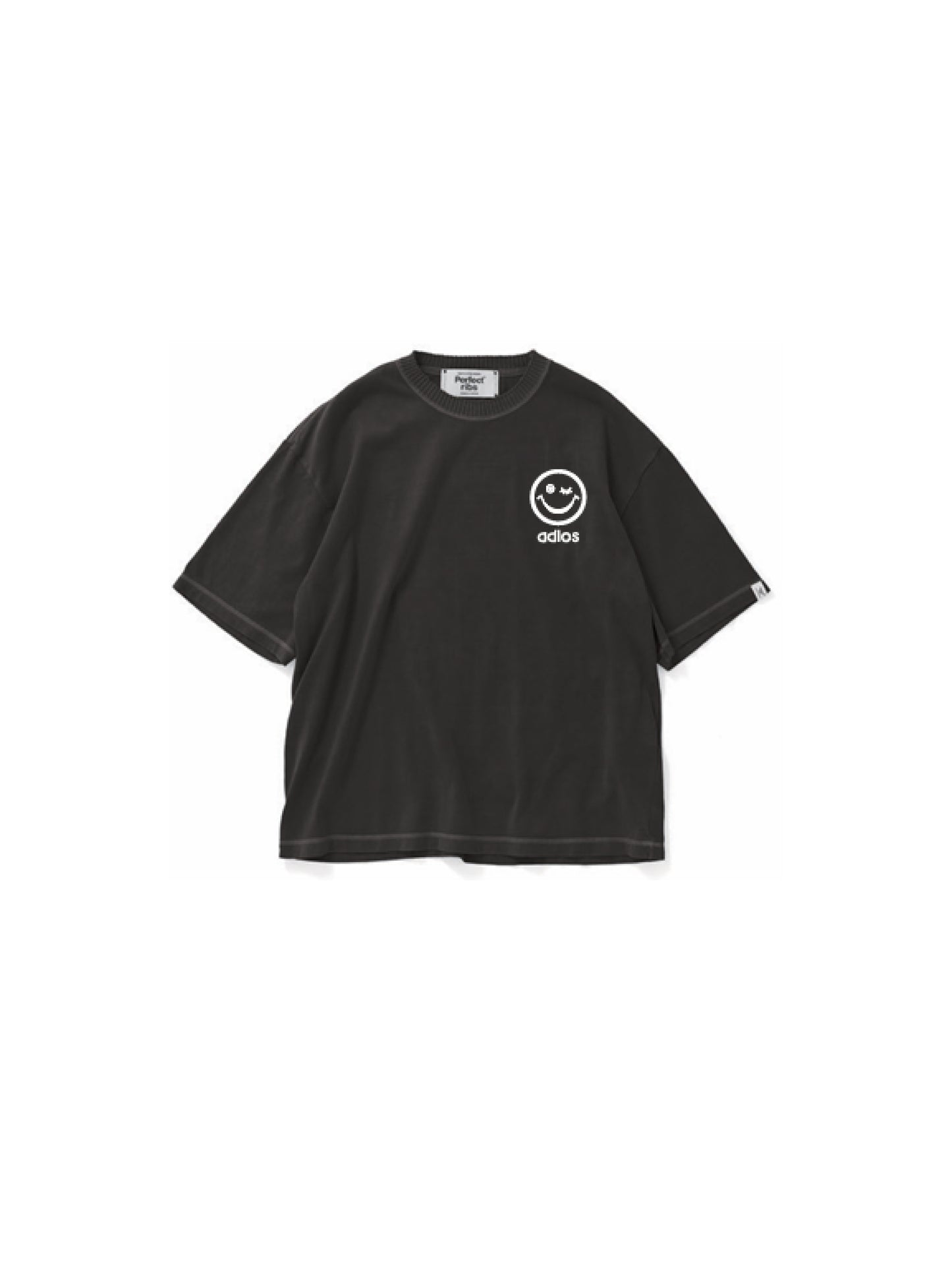 【Perfect ribs®︎×A LOVE MOVEMENT】GOOD VIBES ONLY / Short Sleeve T Shirts / Fade Black(ショートスリーブティーシャツ/フェードブラック)