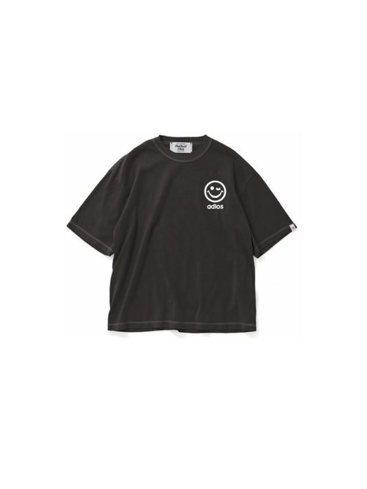 【Perfect ribs®︎×A LOVE MOVEMENT】GOOD VIBES ONLY / Short Sleeve T Shirts / Fade Black(ショートスリーブティーシャツ/フェードブラック)