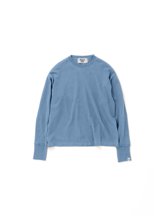 Long Sleeve T Shirts / Fade Blue(ロングスリーブ ティーシャツ/フェードブルー)