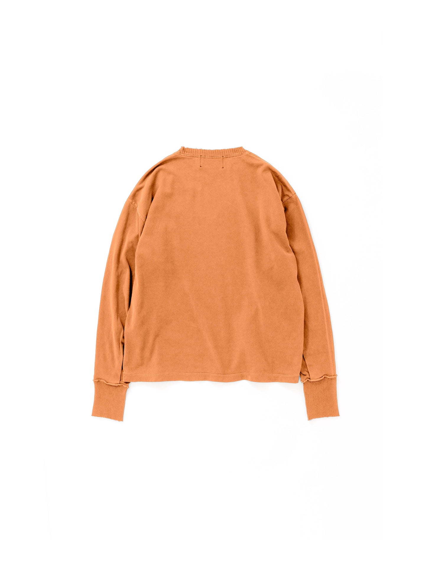 RELAX LINE / Long Sleeve T Shirts / Fade Orange(ロングスリーブ ティーシャツ/フェードオレンジ)