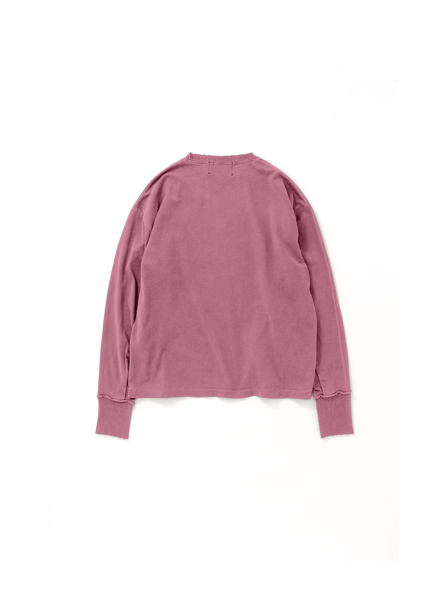 RELAX LINE / Long Sleeve T Shirts / Fade Pink(ロングスリーブ ティーシャツ/フェードピンク)