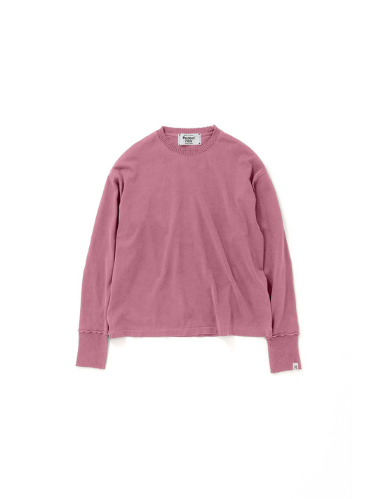 Long Sleeve T Shirts / Fade Pink(ロングスリーブ ティーシャツ/フェードピンク)