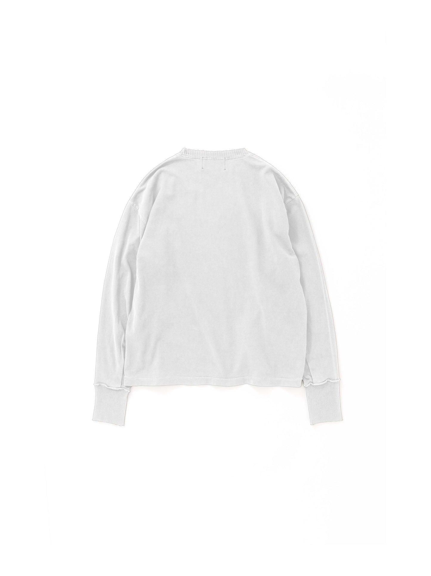 RELAX LINE / Long Sleeve T Shirts / White(ロングスリーブ ティーシャツ/ホワイト)