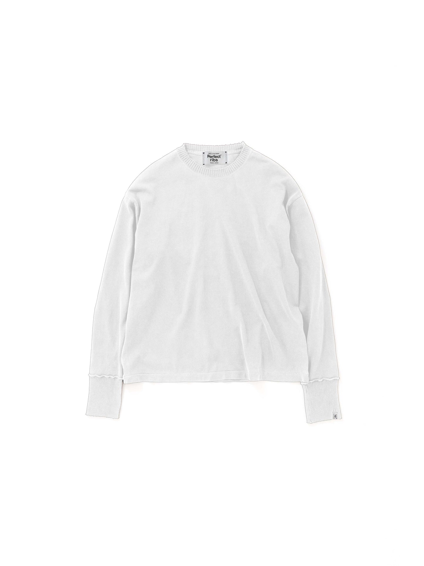 RELAX LINE / Long Sleeve T Shirts / White(ロングスリーブ ティーシャツ/ホワイト)