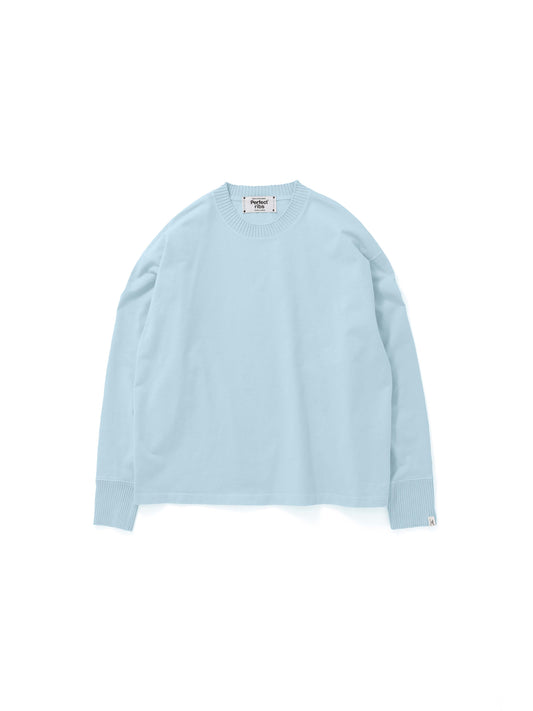 Basic Long Sleeve T Shirts / Sax(ロングスリーブ ティーシャツ/サックス)