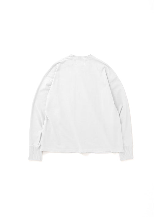 Basic Long Sleeve T Shirts / White(ロングスリーブ ティーシャツ/ホワイト)