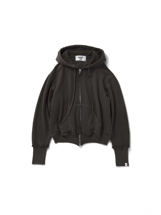 Relax Zip Hoodie / Fade Black(ジップフーディー/フェードブラック)