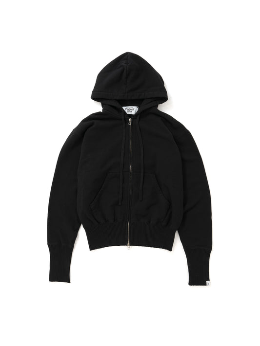 Basic Zip Hoodie / Black(ベーシック ジップフーディー/ブラック)