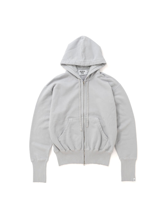 Basic Zip Hoodie / Gray(ベーシック ジップフーディー/グレー)