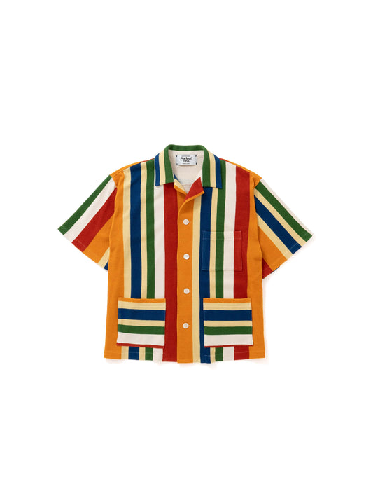 【Perfect ribs®︎×A LOVE MOVEMENT】Pile Beach Shirts / Multi(パイルビーチシャツ/マルチ)