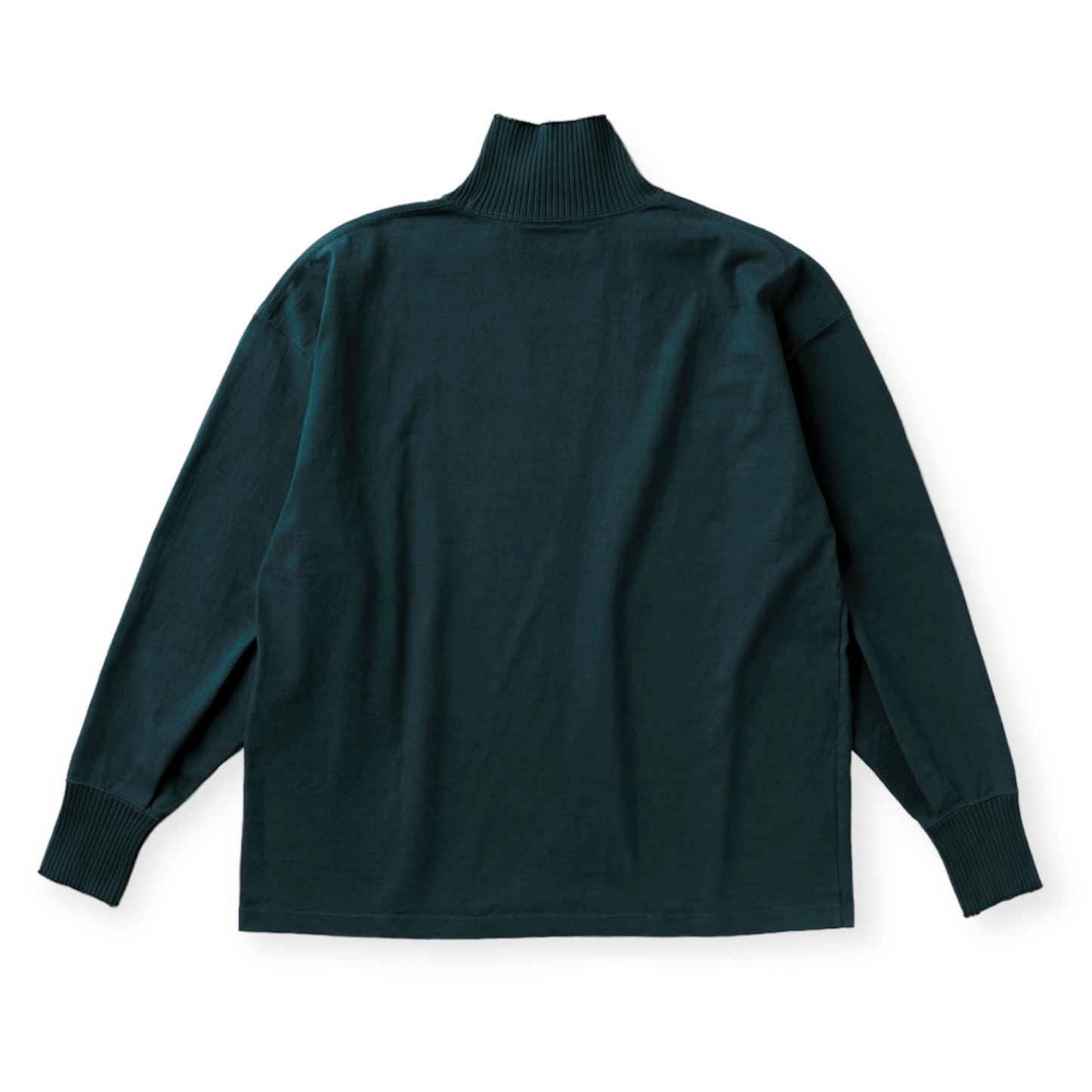 High Neck Long Sleeve T Shirt / Charcoal Green(ハイネック ロングスリーブ ティーシャツ/チャコールグリーン)