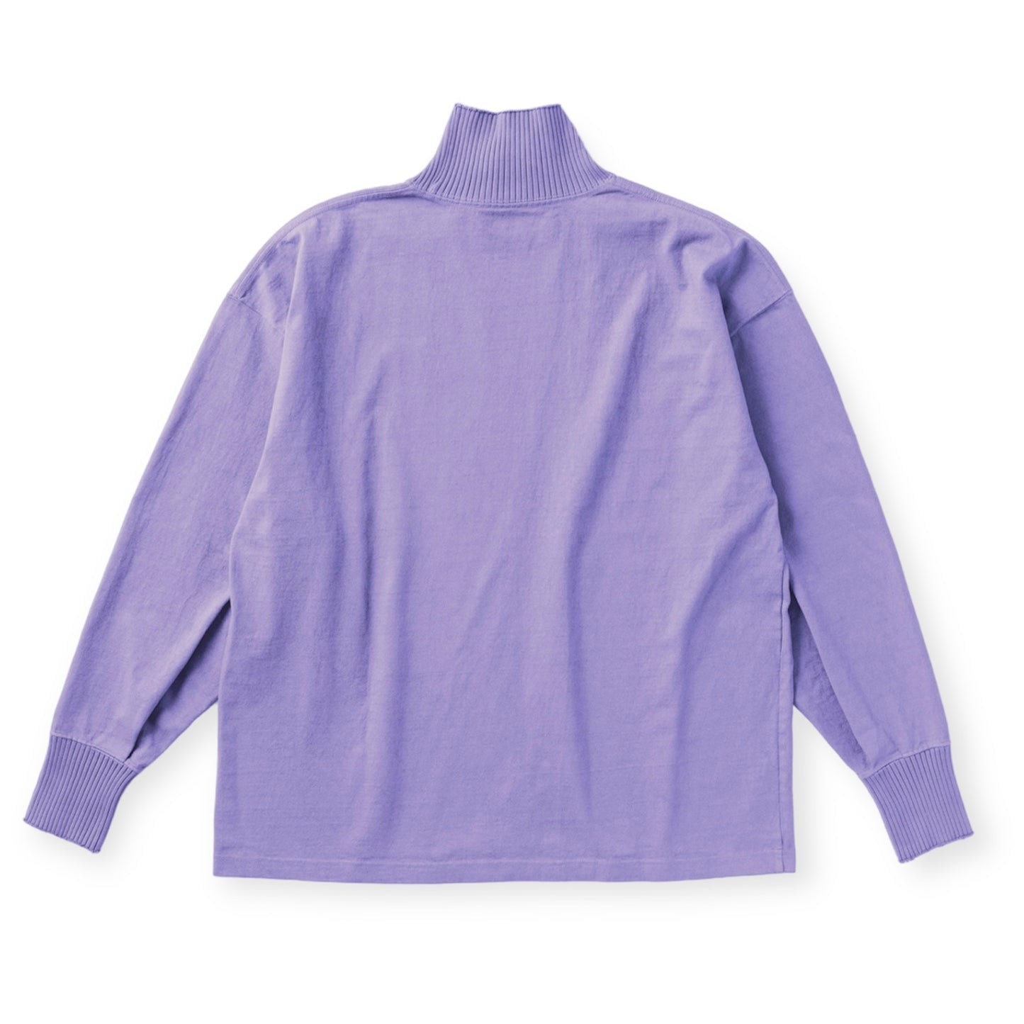 High Neck Long Sleeve T Shirt / Lavender(ハイネック ロングスリーブ ティーシャツ/ラベンダー)