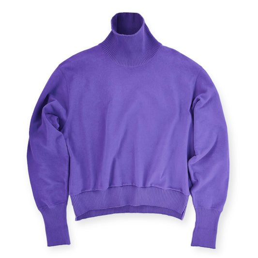 Turtle Neck Sweat Shirt / Purple(タートルネック スウェット/パープル)