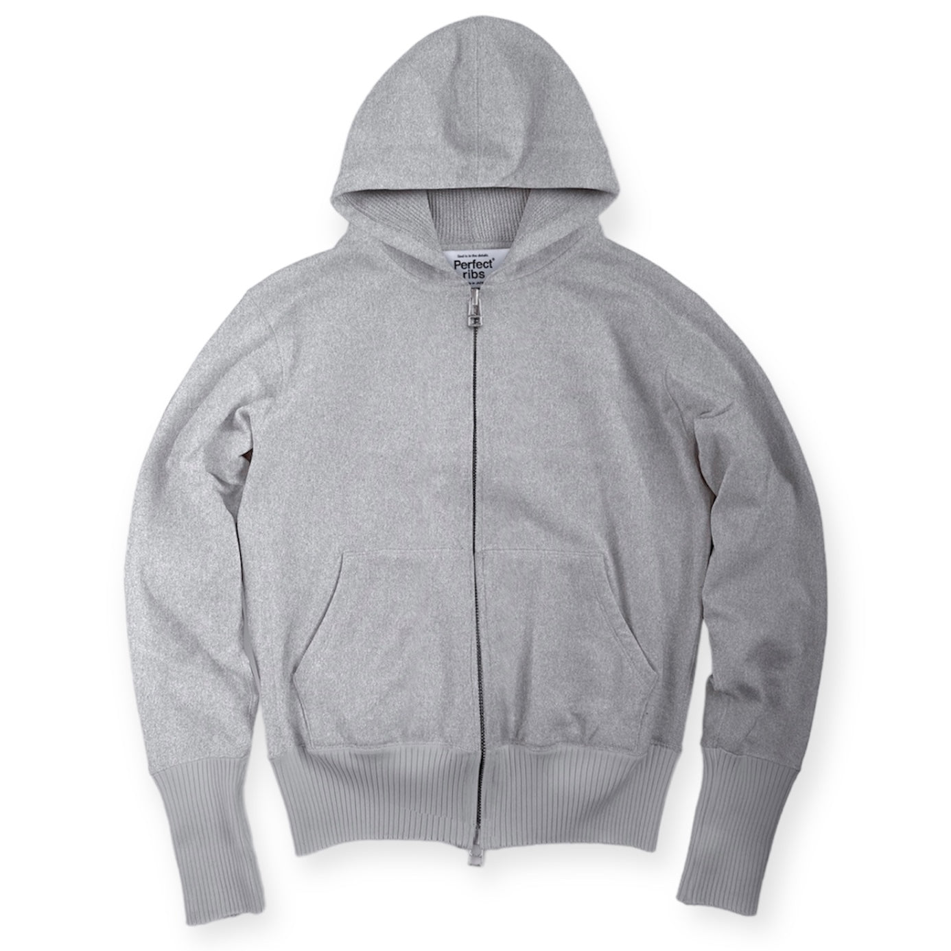 Basic Zip Hoodie / Gray(ベーシック ジップフーディー/グレー)