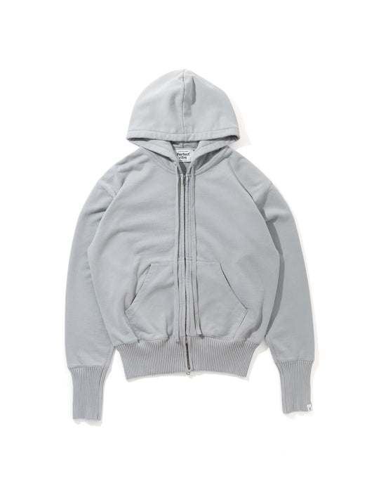 Basic Zip Hoodie / Grey(ベーシック ジップフーディー/グレー)
