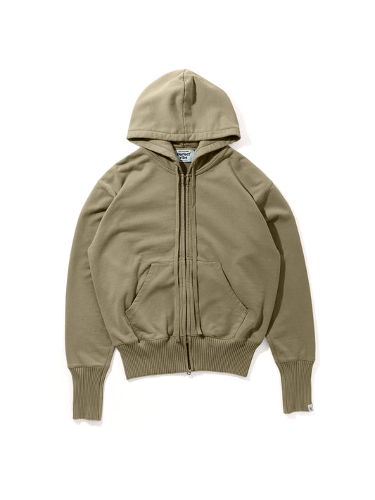 Basic Zip Hoodie / Army Green(ベーシック ジップフーディー/アーミーグリーン)