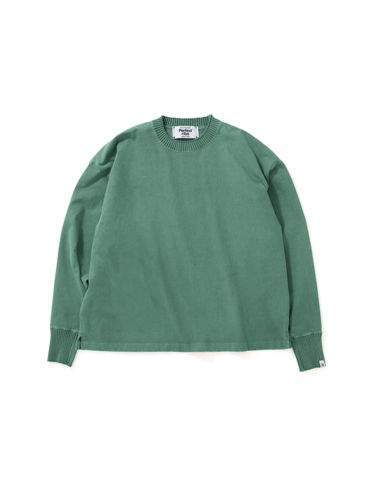 Long Sleeve T Shirts / Fade Green(ロングスリーブ ティーシャツ/フェードグリーン)