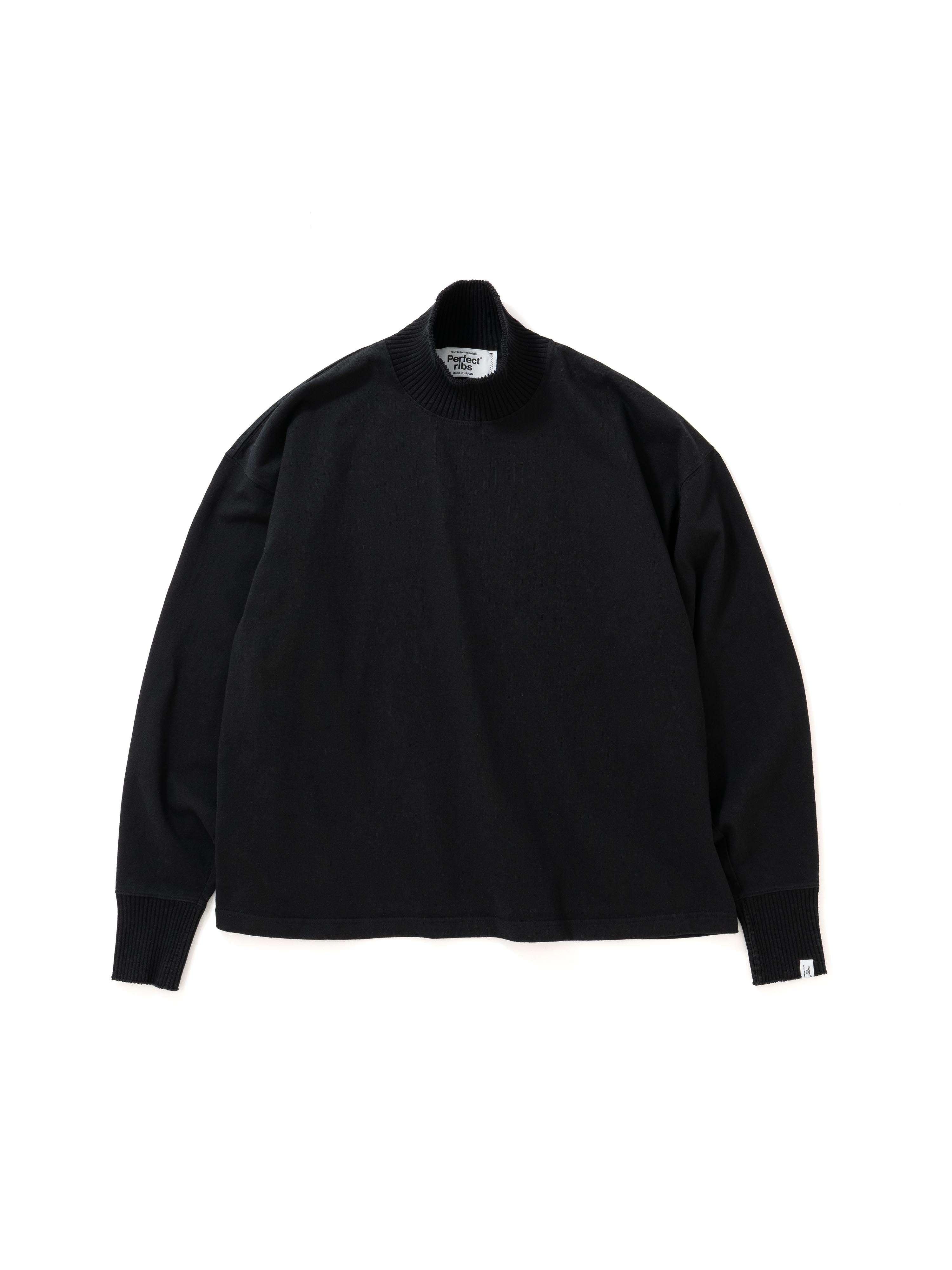 Perfect ribs S/S Long Sleeve T Shirts 黒 Perfect ribs S/S Long Sleeve T Shirts 黒 Perfect ribs