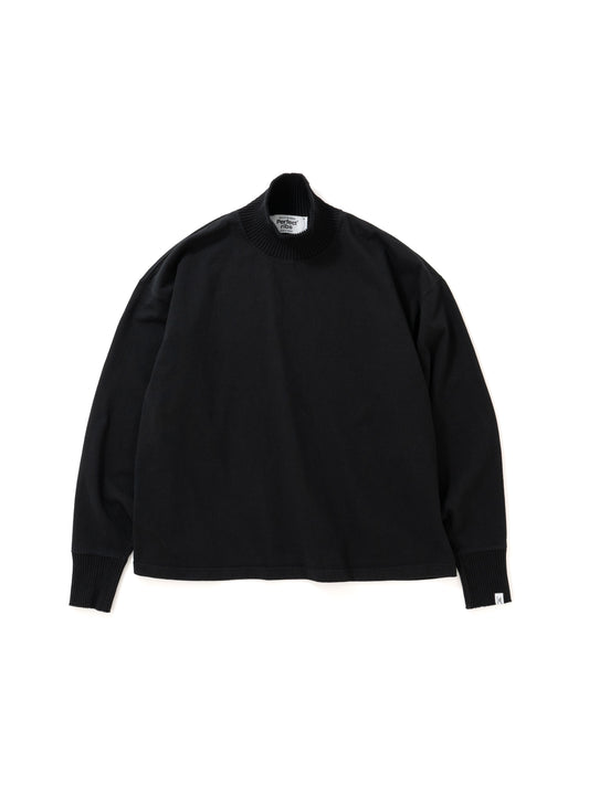 Hi-Neck T Shirt / Black (ハイネックティーシャツ/ブラック)