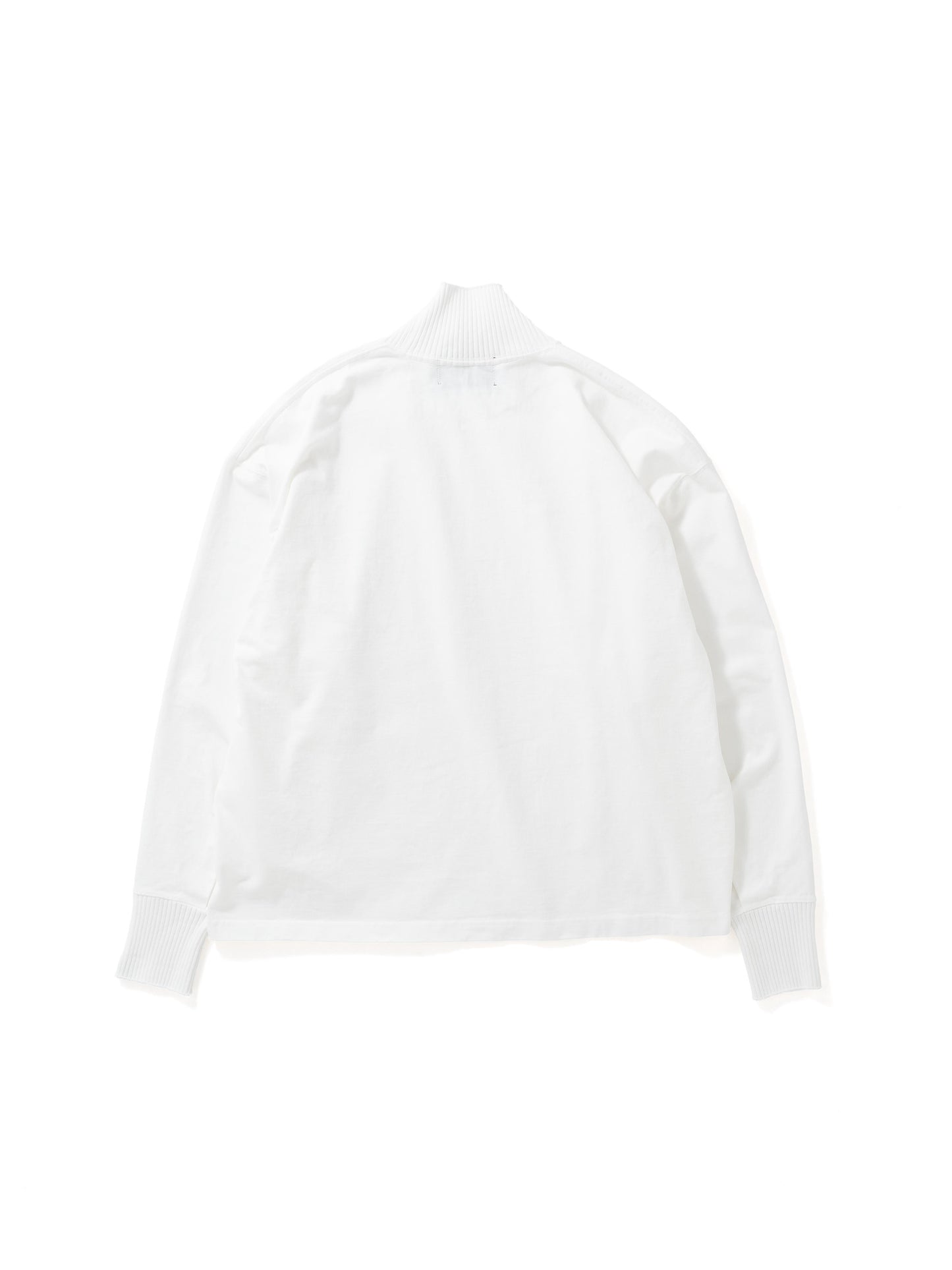 Hi-Neck T Shirt / White (ハイネックティーシャツ/ホワイト)