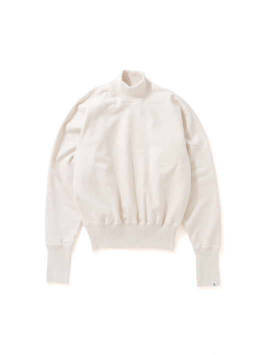 Turtle Neck Sweat Shirts / White(タートルネック スウェット/ホワイト)