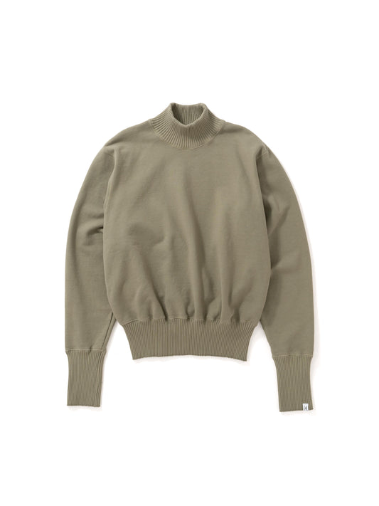 Turtle Neck Sweat Shirts / Army Green(タートルネック スウェット/アーミーグリーン)