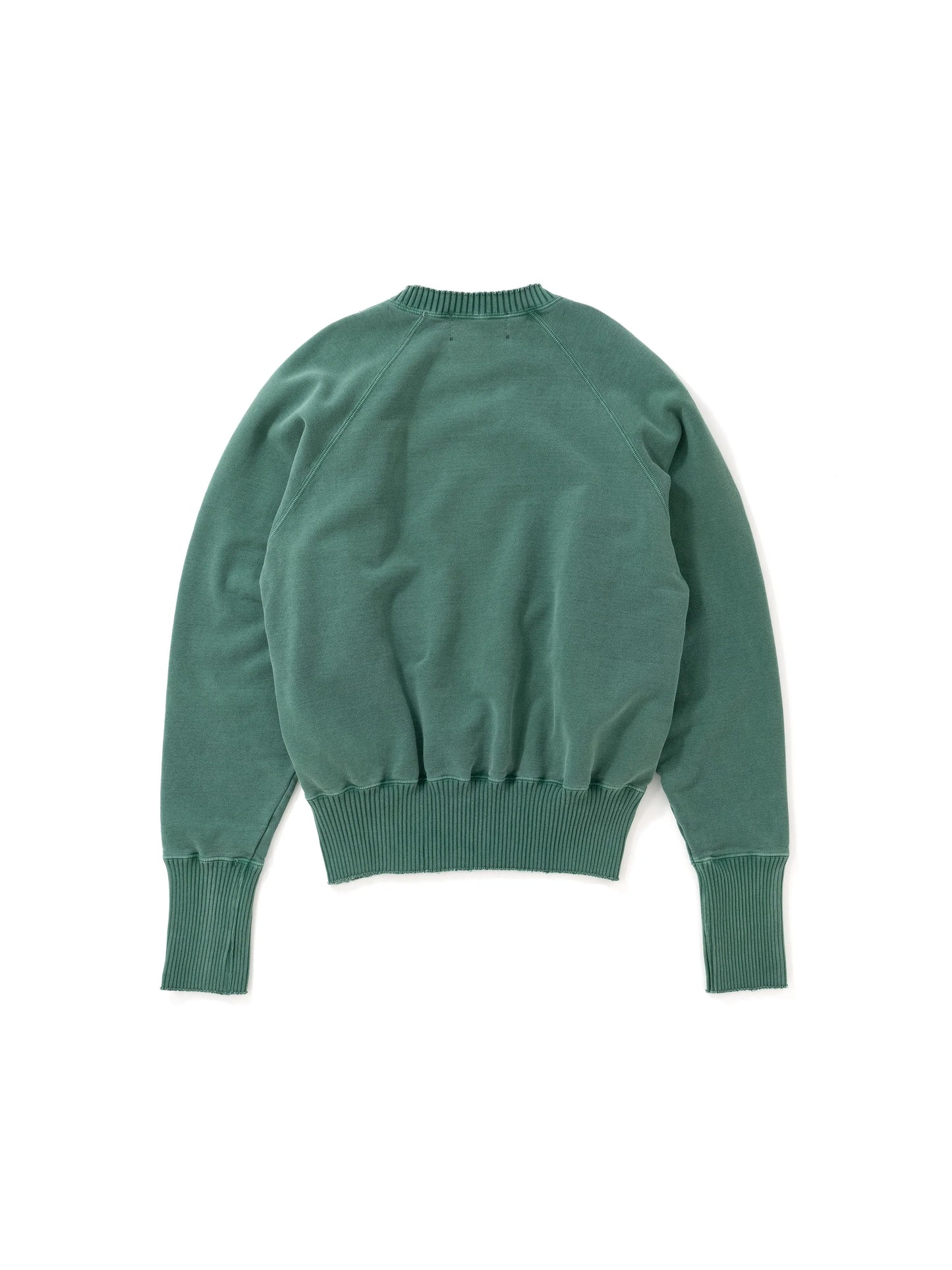 Crew Neck Sweat Shirts / Fade Green(クルーネック スウェット/フェードグリーン)