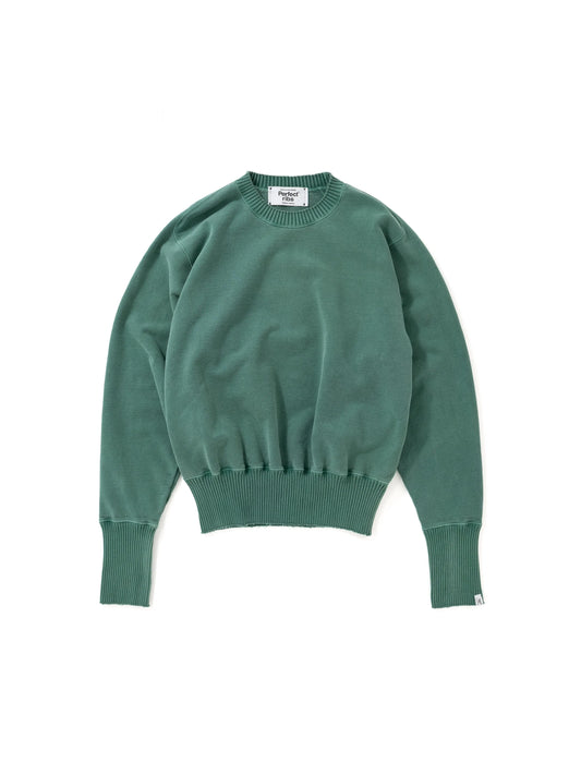 Crew Neck Sweat Shirts / Fade Green(クルーネック スウェット/フェードグリーン)