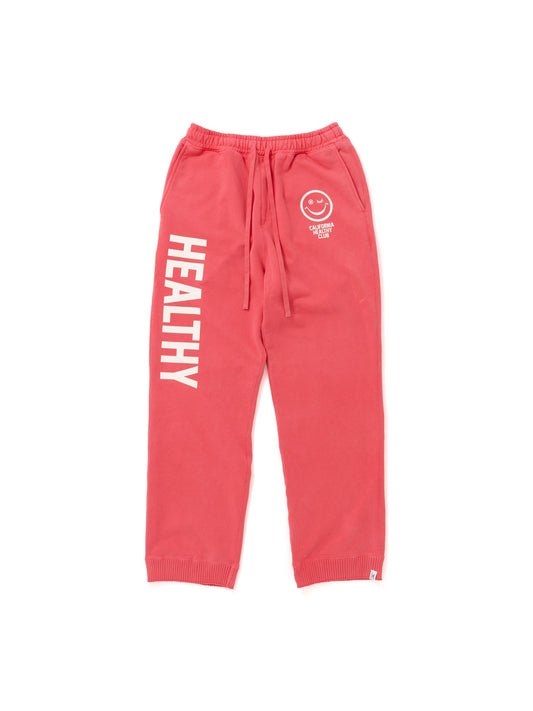 【Perfect ribs®︎×A LOVE MOVEMENT】HEALTHY Straight Wide Pants / Fade Red(ストレートワイドパンツ/フェードレッド)